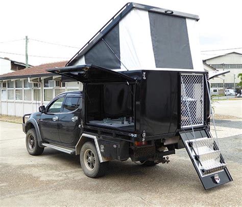 Well, the range of options available is massive. Australian made aluminium slide on ute camper, 5 year ...