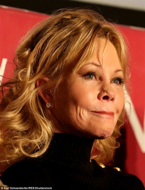 Melanie Griffith Displays Scar On Her Nose In Vienna Daily Mail Online