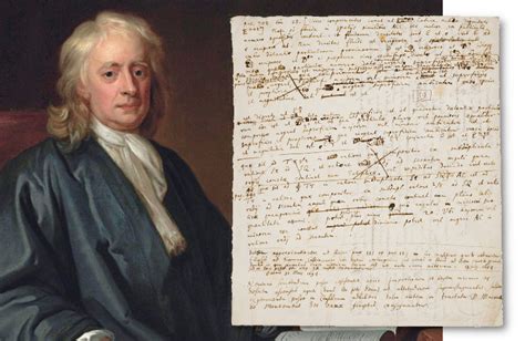 Isaac Newtons Rare Handwritten Notes Valued At More Than 1 Million