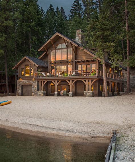 A Quiet Cabin On The Shores Of Priest Lake Idaho Mountain Living