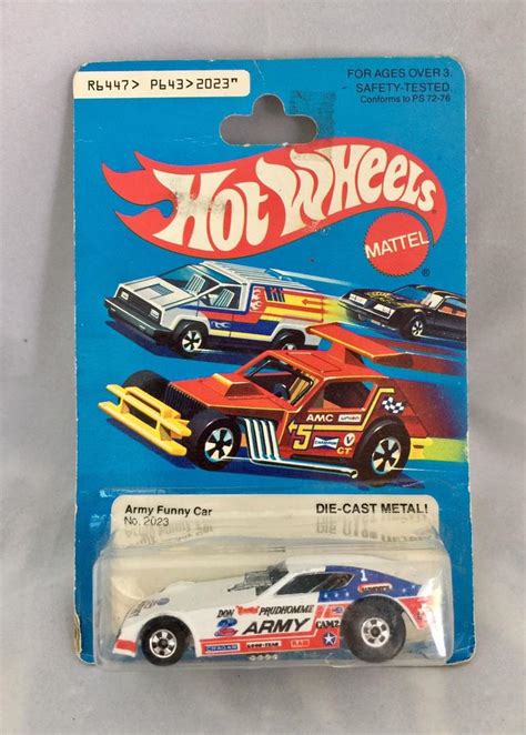 1977 Hot Wheels Army Snake Funny Car Blister Pack Near Mint 1877688232