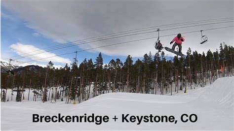 Colorado Snowboard Trip Breckenridge And Keystone Resorts Youtube