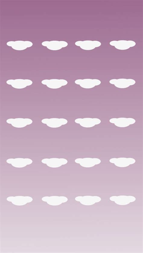 Simple Cloud Iphone Wallpaper Purple With Images Iphone Wallpaper Themes Iphone Wallpaper