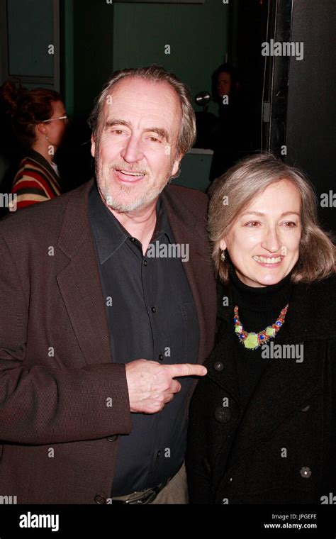 Wes Craven And Wife Iwa Craven At The World Premiere Of The Last House