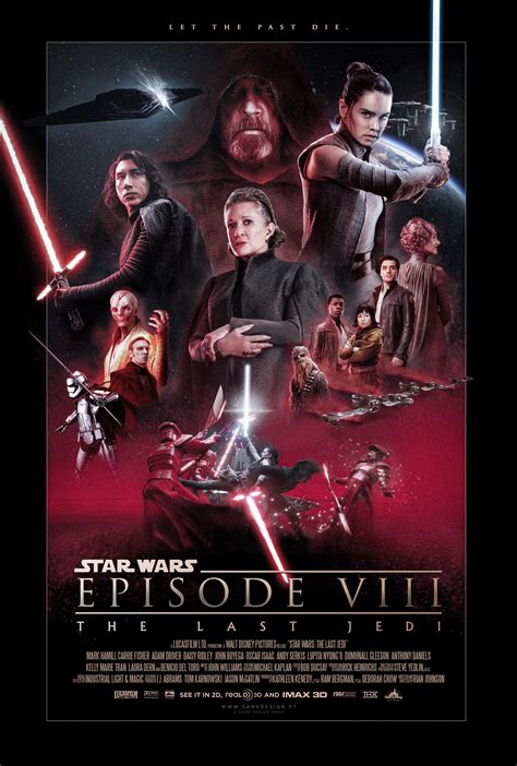 Star Wars Episode Viii The Last Jedi Darkdesign Posterspy