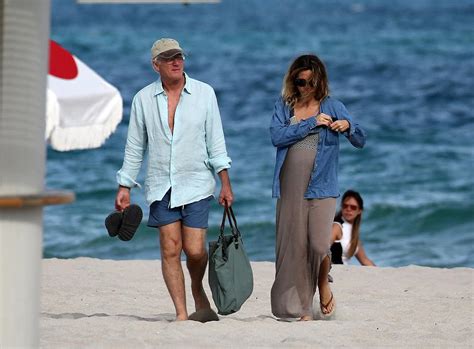 Richard Gere And Pregnant Wife Alejandra Silva Spend Day In Miami Beach
