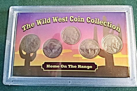 The Wild West Coin Collection Home On The Range 5 Coins 8 Photos