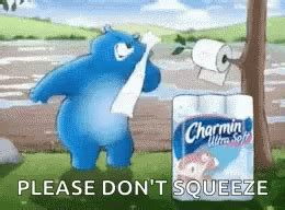 Dont Squeeze The Charmin GIFs Tenor