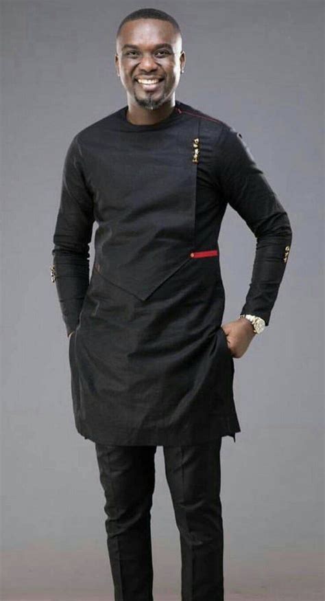 African Men Clothing Black African Suit African Attire Etsy African Dresses Men African