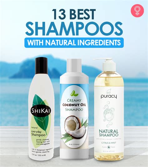 The Best Natural Shampoos Suitable For Most Hair Types