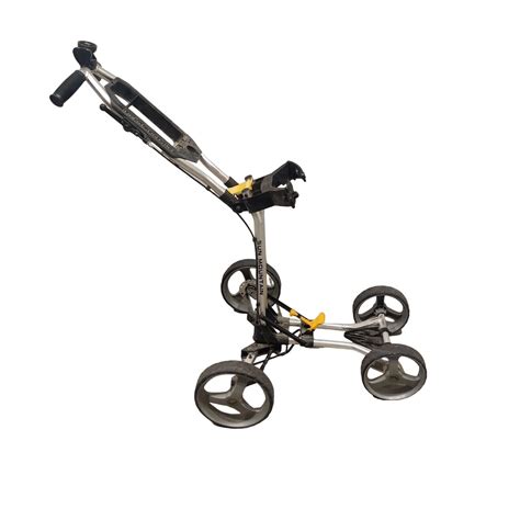 Sun Mountain Micro Cart 4 Wheel Collapsible Push Cart For Golf Bag W