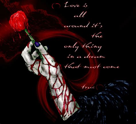 Love mood gothic rose blood emo dark wallpaper | 1694x1553 | 329826