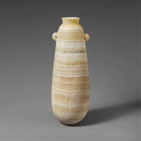 Alabaster Alabastron Perfume Vase Cypriot Archaic Or Classical