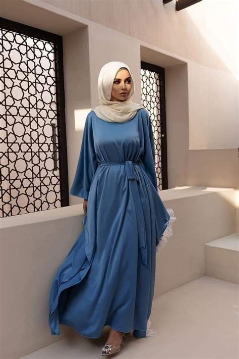 Ootd Baju Warna Biru Muda 10 Gambar Baju Biru Tua Cocok Dengan Jilbab