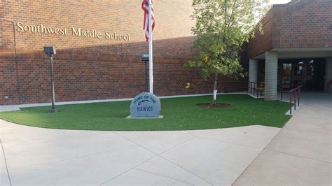 Southwest Middle School Carefree Lawn And Sprinkler