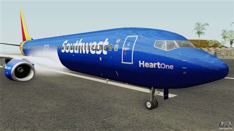 Boeing 737 800 Southwest Airlines Heart Livery Para Gta San Andreas