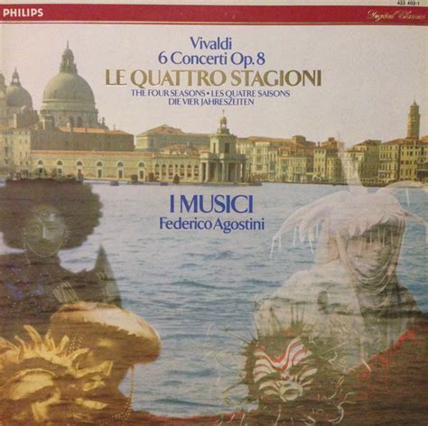 le quattro stagioni 6 concerti op 8 antonio vivaldi i musici federico agostini 1990