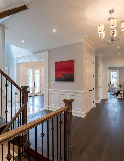 Detail Is Everything In This Front Hall Foyer Home Custom Homes