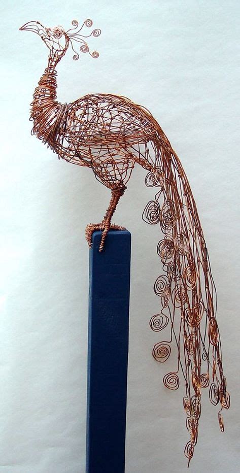 30 Exciting Wire Sculpture Images In 2019 Wire Wrapping Wire
