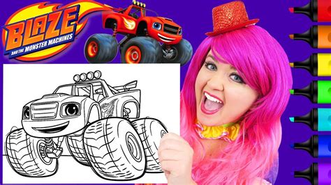 In the fun of the cartoons, children will also learn some scientific knowledge and common sense. Coloring Blaze and the Monster Machines Coloring Page ...