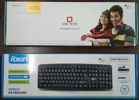 Wired Foxin Computer Keyboard Fkb 102 Size Regular At Rs 365 In