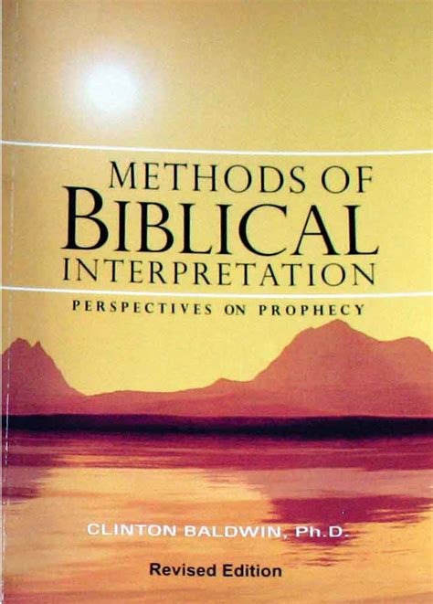 Methods Of Biblical Interpretation Dikaioma