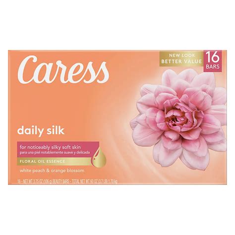 Caress Bar Daily Silk Soap Bar 16 Ct Bjs Wholesale Club