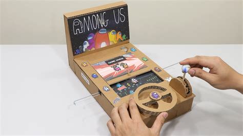 How To Make Among Us From Cardboard Youtube