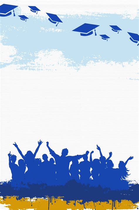 Graduation Season Graduation Ceremony Poster Background Template