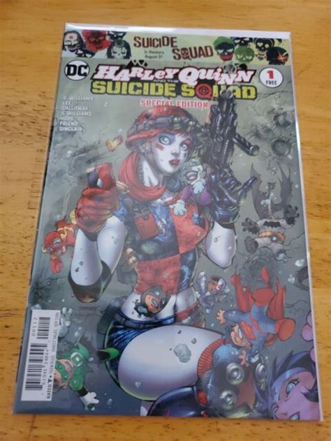 Dc Comics Harley Quinn Suicide Squad Special Edition 1 Jim Lee Art 2016