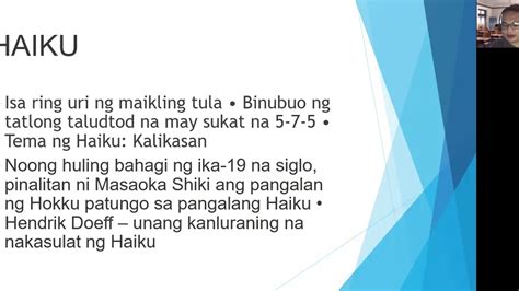 Haiku Tagalog Halimbawa Kalikasan Kalikasan Sansinukob