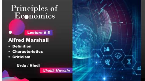 What Is Economics By Alfred Marshalls Material Welfare Definition Of