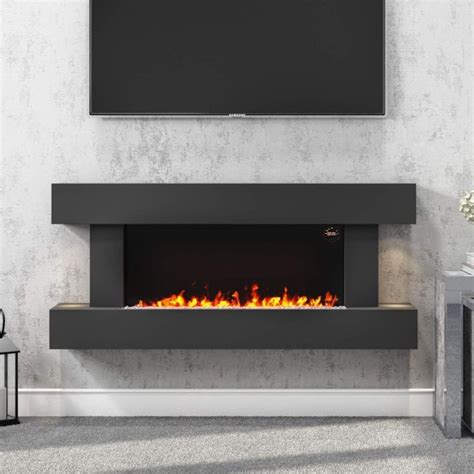 Contemporary Fireplaces Electric Fireplace Suites Wall Mount Electric Fireplace Modern