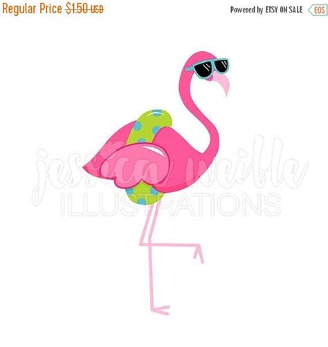 sale sunglasses flamingo cute digital clipart cute flamingo clip art tropical summer graphics