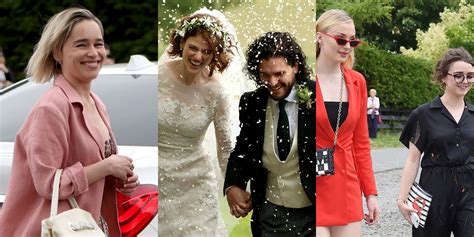 here s every ‘game of thrones star at kit harington and rose leslie s wedding ben crompton