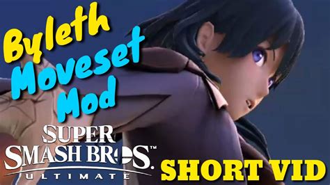 Byleth Small Moveset Edit Super Smash Bros Ultimate Mod Youtube