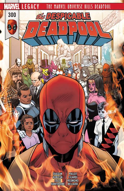 Despicable Deadpool 2017 300 Comic Issues Marvel
