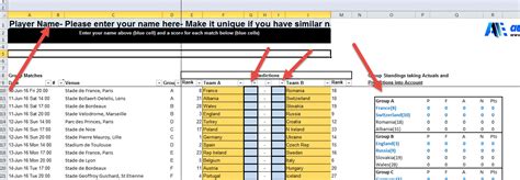 The euro 2021 started on 11 june, 2021 with turkey vs italy at the stadio olimpico in rome. Euro 2016 Spreadsheet Sweepstakes • AuditExcel.co.za