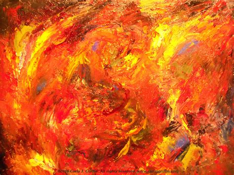 Orange Abstract Painting At PaintingValley Com Explore Collection Of