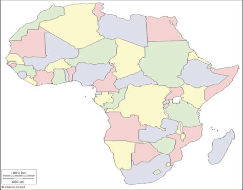 African countries and map puzzle. Africa - States and capitals - PurposeGames