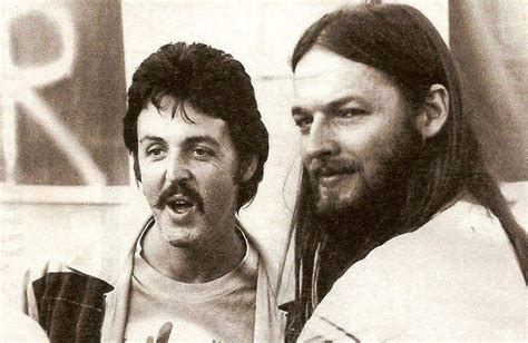 Paul Mccartney And David Gilmour Paul Mccartney David Gilmour David