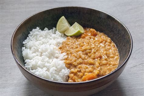 Rode linzen curry