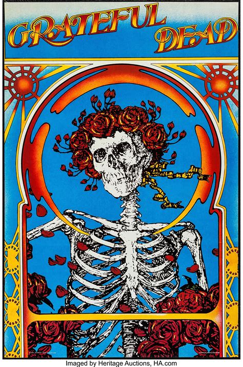 The Grateful Dead Personalities Inc 1984 Personality Poster Lot