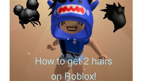 How To Get 2 Hairs On Mobile Roblox Read Description Youtube