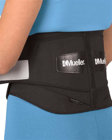 Mueller Back Brace With Lumbar Pad Physical Sports