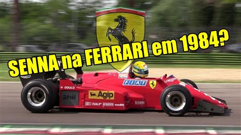 Ayrton Senna Pilotando Uma Ferrari Zivya