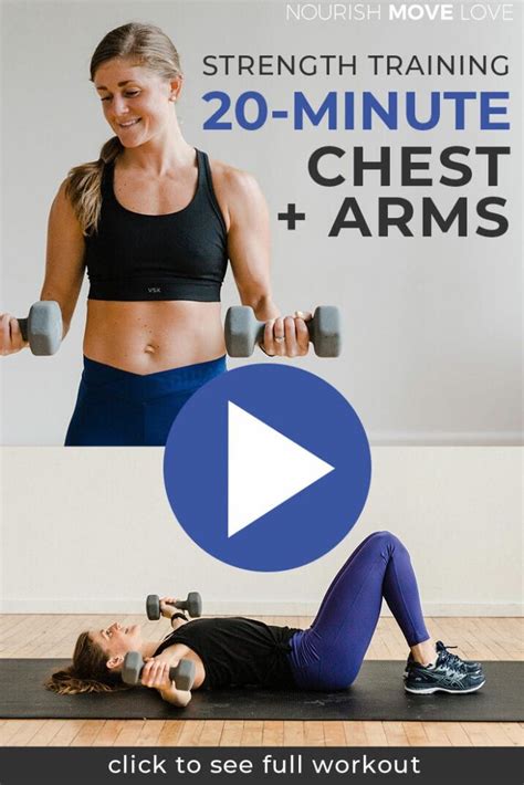 5 Best Chest Exercises For Women Chest Workout Nourish Move Love