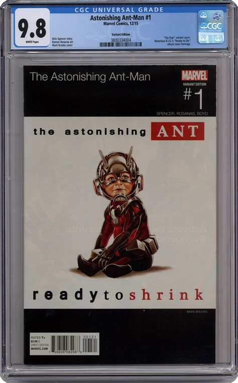 astonishing ant man 2015 comic books graded by cgc