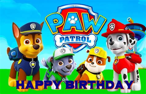 Free Paw Patrol Birthday Ecards