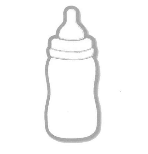 Moeder geeft baby de fles kleurplaat. Flesje Water Tekening — Algemeenfapblad